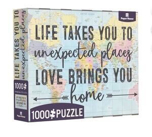 Paper House Productions Love Brings You Home 1000 Piece Jigsaw Puzzle